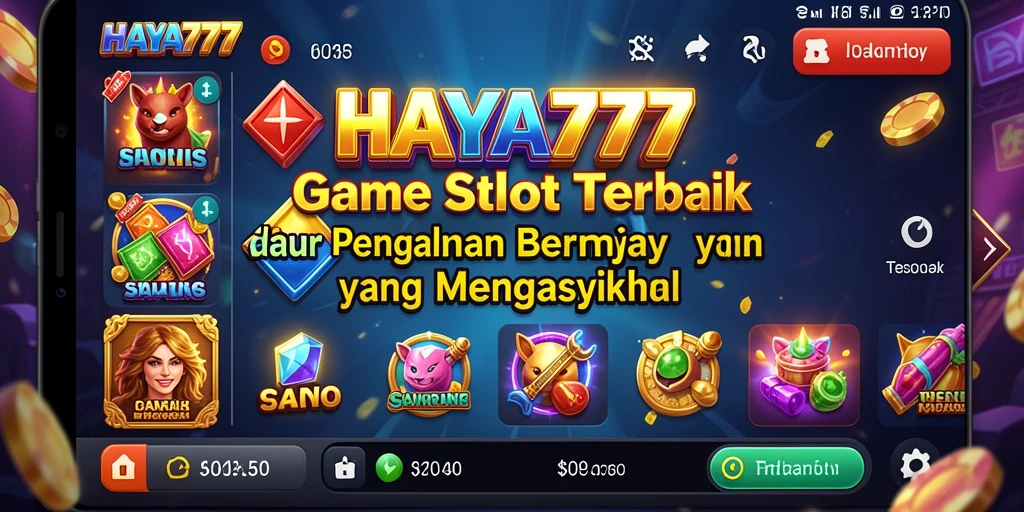 Screenshot HAYA777 menampilkan gameplay Slot yang menarik dan grafis menawan.
