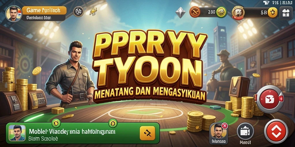 Tampilan gameplay PPRRYY yang menarik dan penuh strategi Tycoon.