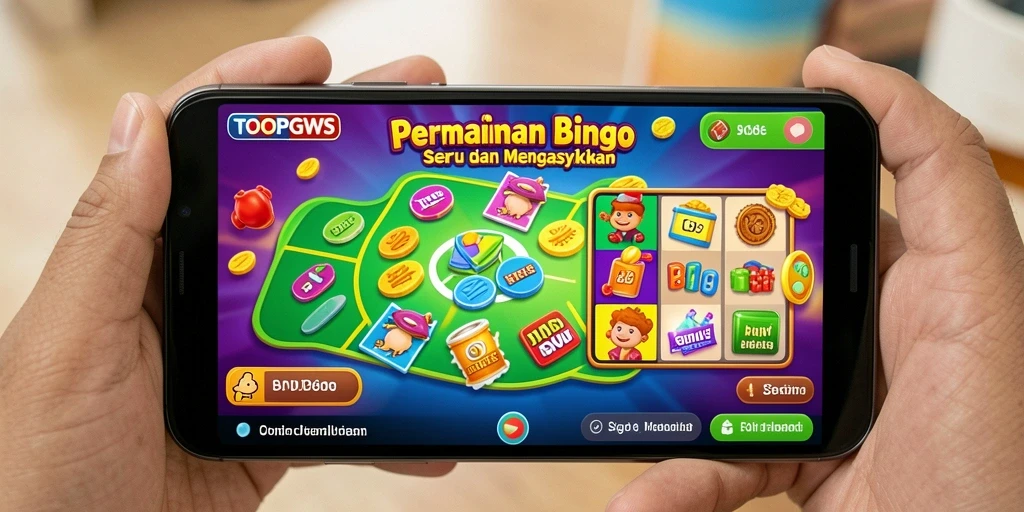 Gameplay TOOPGWS yang menarik dengan suasana Bingo yang seru.