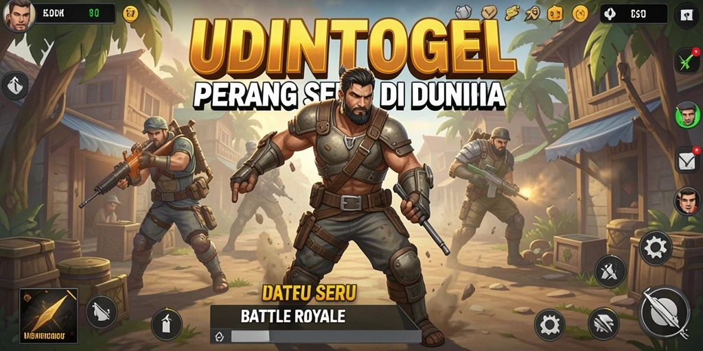 Tampilan gameplay seru dan kompetitif dalam UDINTOGEL.